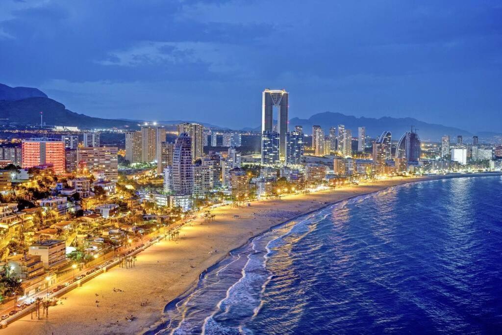 Luxury Apartment Residencial Sunset Drive - Benidorm, Espana Exterior foto